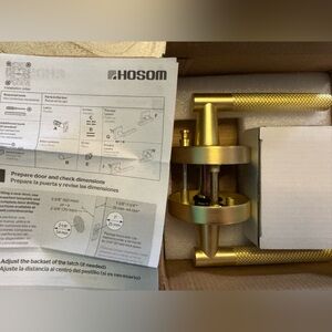 Hosom Gold Door handle